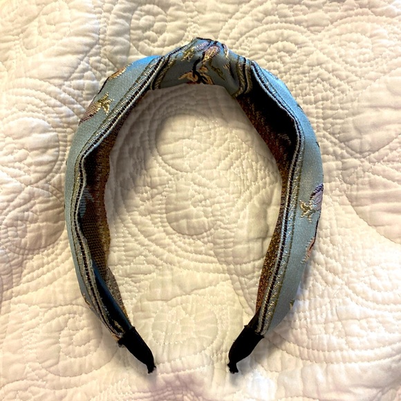 Elegant Knotted Headband blue print - Picture 6 of 6